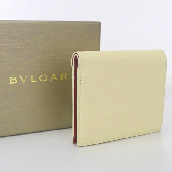 Bvlgari Handbags - Bvlgari Logomania Bifold Wallet Calf